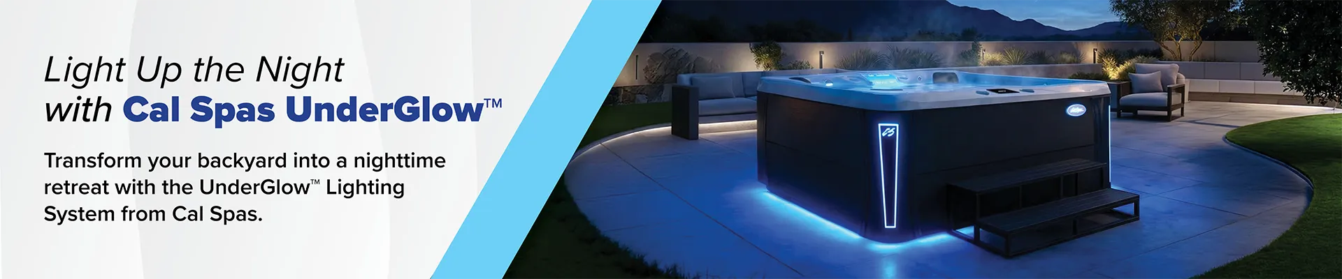 Calspas hot tub being used in a family setting - Buckeye